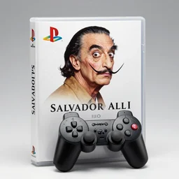 playstation 3 game designed by salvador dali