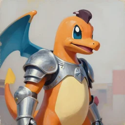greg manchess portrait painting of partially armored charmander as overwatch character, medium shot, asymmetrical, profile picture, organic painting, sunny day, matte painting, bold shapes, hard edges, street art, trending on artstation, by huang guangjian, gil elvgren, ruan jia, greg rutkowski, gaston bussiere