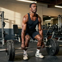 high resolution, photo documentary style, photograph of pee wee herman lifting weights at muscle beach gym,