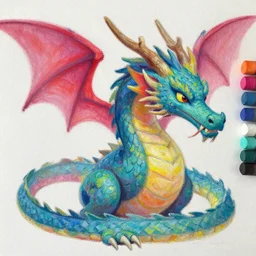 dragon painting by martine johanna, ilya kuvshinov, rossdraws, pastel color palette, 2 4 mm lens