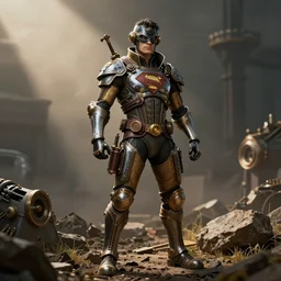 steampunk superhero