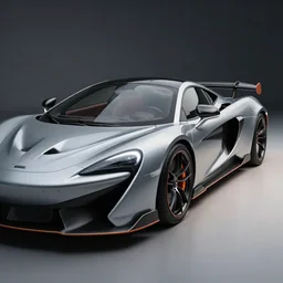 a futuristic maclaren, 4 k, high detail, high - resolution photograph, professional photography, ultra - detail