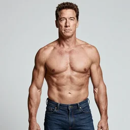 very slim arnold schwarzenegger