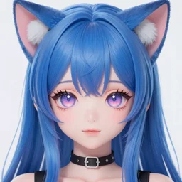 nekopara fantastically detailed eyes cute girl portrait with cat ears modern anime style, made by Laica chrose, Mina Petrovic, WLOP!!!!!!!!!!!! modern trending professional digital art unreal Engine 4k 8k