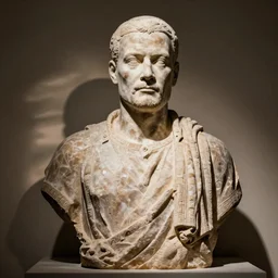 ancient statue of walter white archeological finding