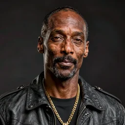 snoop dogg portrait in the style of nazar noschenko, blender cycles