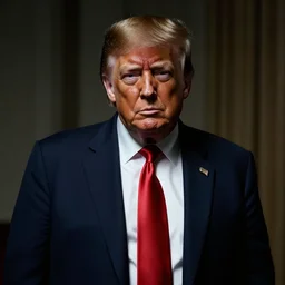 donald trump in the backrooms, realistic, cinematic, dramatic, horror, hdr, grainy - n 9