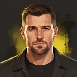 cell shaded  head portrait of jaroslaw kaczynski as Borderlands 3 concept art, llustration, post grunge, concept art by josan gonzales and wlop, by james jean, Victo ngai, David Rubín, Mike Mignola, Laurie Greasley, highly detailed, sharp focus,alien,Trending on Artstation, HQ, deviantart, art by artgem