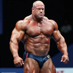 Ronnie Coleman with normal sized body winning mr Olympia