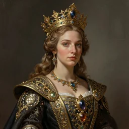 the empress of licorice, D&D character art, realistic digital painting, fantasy art, digital painting, character portrait, intricate ornamentation, by Paolo Eleuteri Serpieri, Artstation Trending, Paolo Eleuteri Serpieri