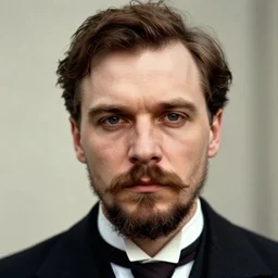 hyper detailed portrait of young lenin by cindy sherman, color, dslr