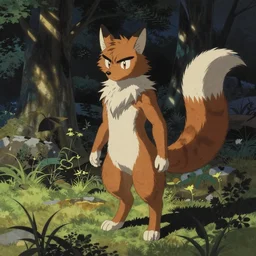 a fursona, by tsuguharu foujita