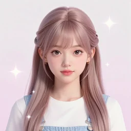 Charlotte portrait in extremely cute realistic WLOP digital art style with bloom ethereal effects, trending on Artstation, made by Tran Ross feminine in pastel shades