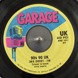 Artwork for a 90s UK garage 45 rpm 12 inch single