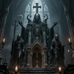 holy terror church of final judgement, doomsday cult, high detail, 4 k