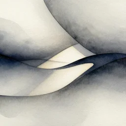 abstract tissue paper watercolor artwork
