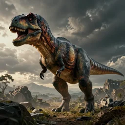 jeff goldblum as a dino