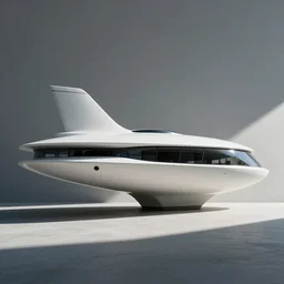 a spaceship designed by Mies Van Der Rohe