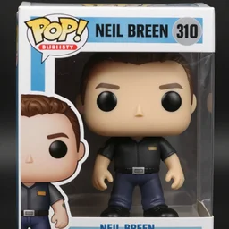 neil breen funko pop, photorealistic, highly detailed