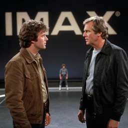 a still from a 1 9 8 0 s sci - fi movie, with special effects by ilm and douglas trumbull, imax