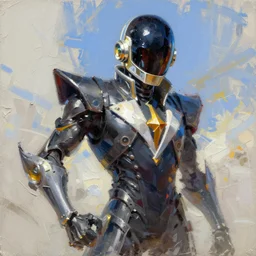 greg manchess painting of daft punk as overwatch character, impasto, rough canvas textured, asymmetrical, organic painting, dynamic pose sunny day, loose brush strokes, hard edges, digital painting, artstation, concept art, hyper detailed eyes, art by gil elvgren and ruan jia and james jean