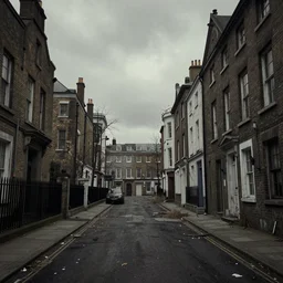 a desolate and dilapidated london from fallout 4