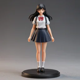 eBay, Full body, 80mm resin figure of Asian school girls
