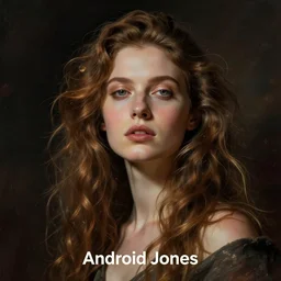 a portrait of the Goddess of Chaos by Android Jones