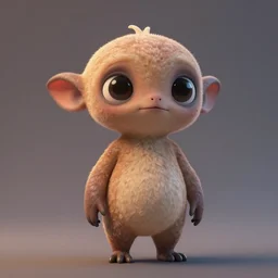 masterpiece artwork of cute alien, au naturel, hyper detailed, digital art, trending in artstation, behance, deviantart, cinematic lighting, studio quality, smooth render, unreal engine 5 rendered, octane rendered, art style by pixar dreamworks warner bros disney