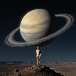 klaus shwab as saturn in saturn devours his son