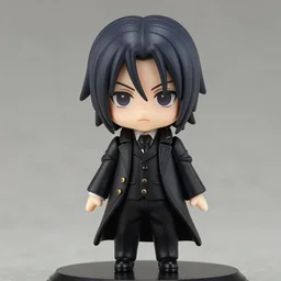 nendoroid severus snape in black vintage suit