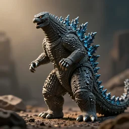 godzilla as a sofubi figure
