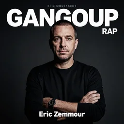 eric zemmour on the cover of a gangsta rap album, eric zemmour french politician, album cover