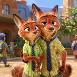 film still, 1 9 8 7 movie, it was adapted later into zootopia