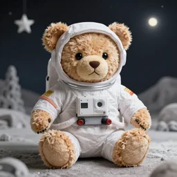 teddy bear astronaut