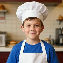 a portrait photograph of a bob belcher 4 9 - year - old burger cook, canon 8 5 mm f 1. 2 photograph head and shoulders portrait