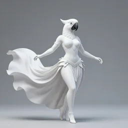 < https : / / s. mj. run / dzbnx 2 of 0 2 u > anthropomorphic macaw woman wearing a flowing samba inpsired white and mint colored paper dress, background amazon jungle made of paper, paper bougainvillea, many origami bougainvillea, eery light, 3 d, very detailed, octane render, trending artstation, artgem