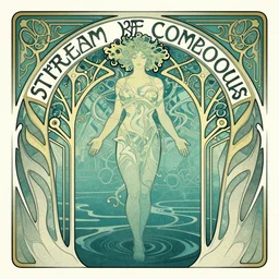 stream of consciousness is a muddle - headed phrase. it is not a stream. it is a pool, a sea, an ocean. art nouveau. masterpiece. circuitpunk. mark brooks