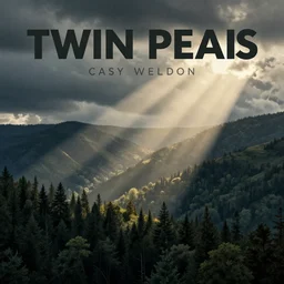 Twin Peaks poster artwork by Casey Weldon