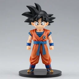 a nendoroid of son goku, trending on artstation