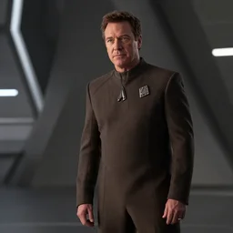 a still from the 2020 TV Show Star Trek Strange New Worlds starring Jon Hamm