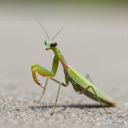 3 d praying mantis, macro, depth of field, f 1. 2 highly detailed