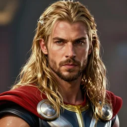 thor. detailed portrait. gta style
