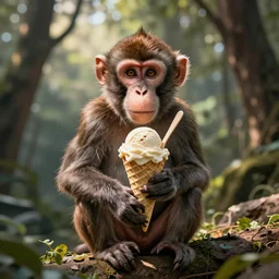 monkey ice cream social