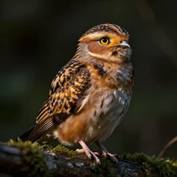 ! human nightjar werecreature, photograph captured at woodland creek