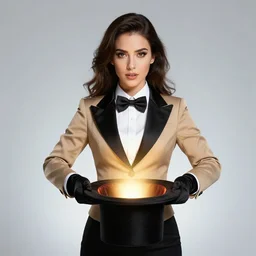 female magician, epic lighting, rafeal albuquerque