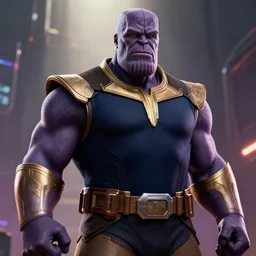 pepe as thanos, marvel, futuristic, artstation, dramatic light