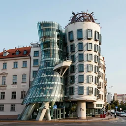 dancing house, czech republic