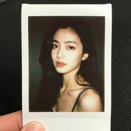 beautiful portrait girl, beautiful 1 2 0 film instamatic photo
