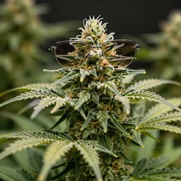 snoop dog as a cannabis plant, realistic, photography, 8 k,